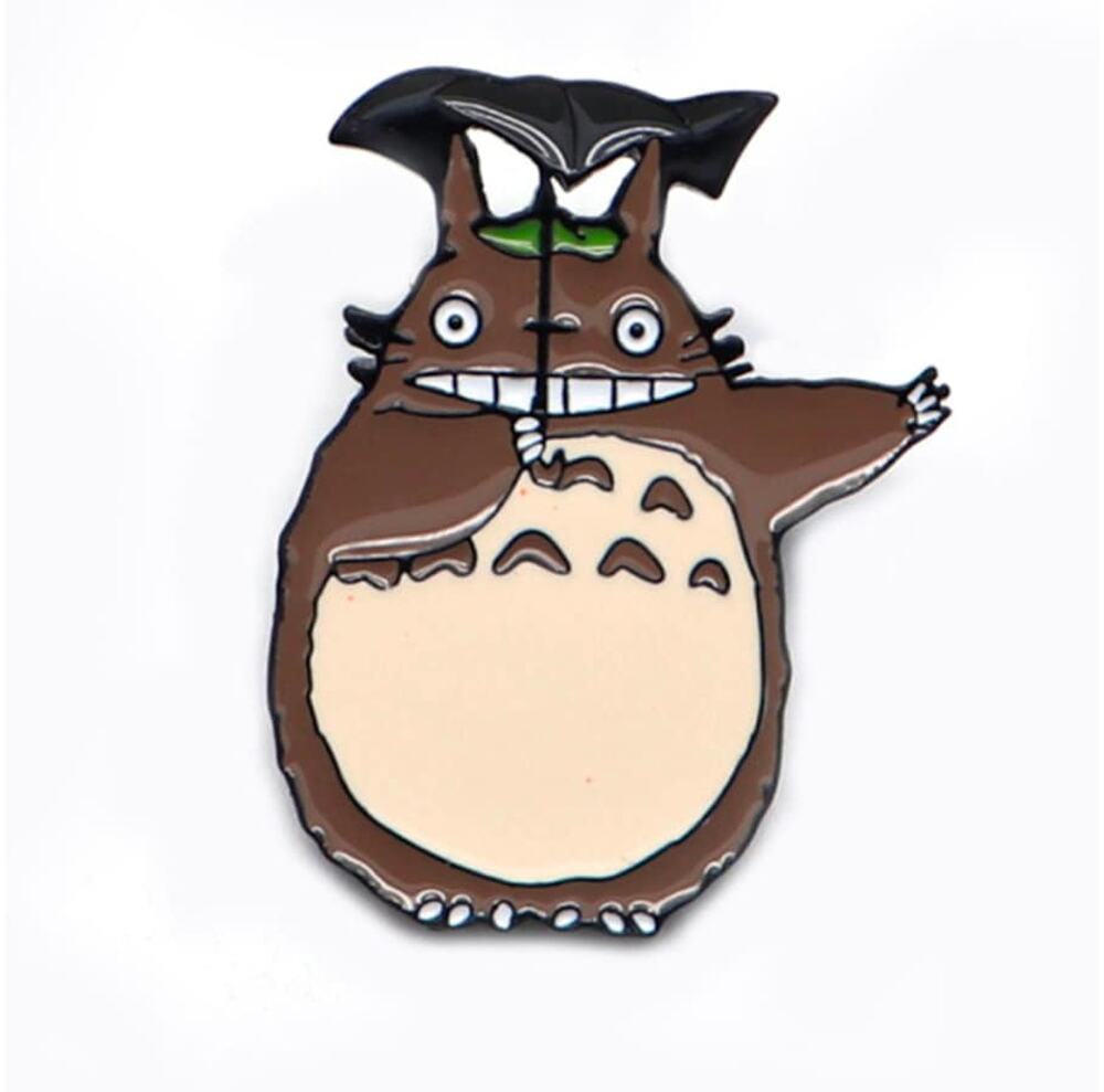 My Neighbor cat With Umbrella Enamel Pins - 144-1